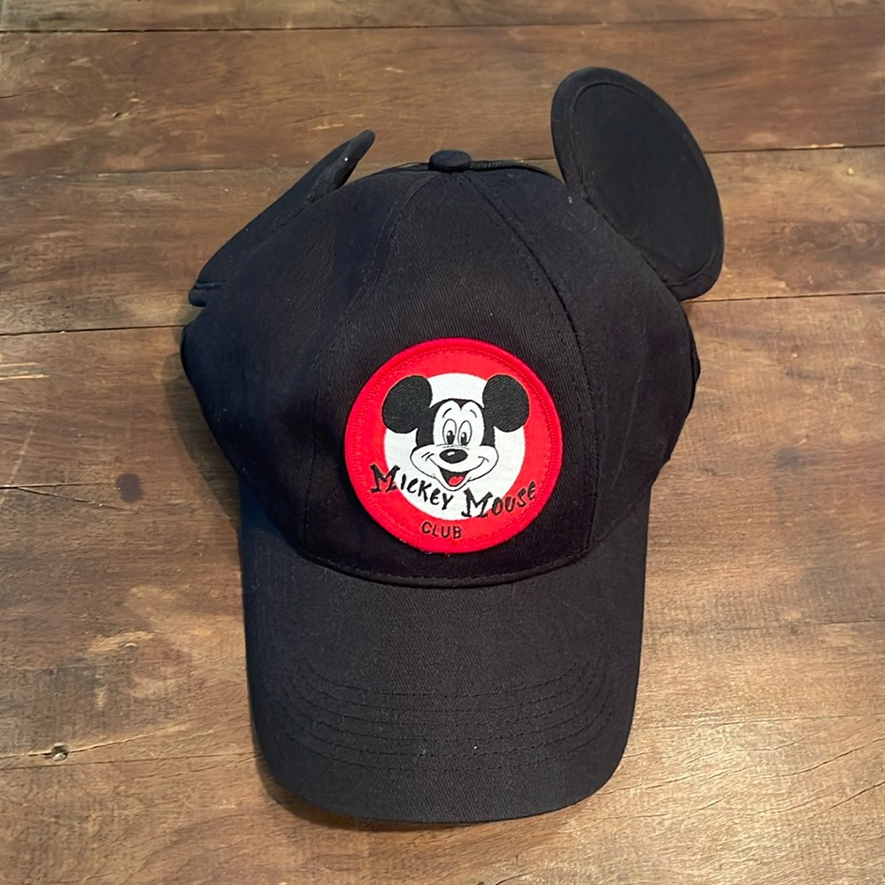 Official Mouseketeer black baseball hat
